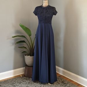 Navy Formal Dress
